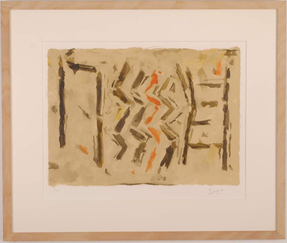 Amazon | 坂本善三 「構成87」 抽象画 絵画 現代アート リトグラフ