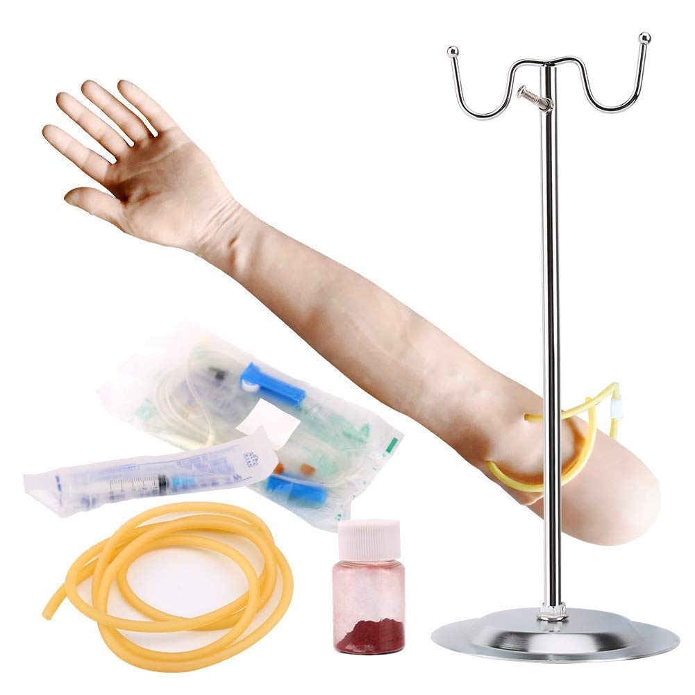 Amazon.co.jp: 静脈注射用モデル 注射練習 腕静脈穿刺 練習 講師訓練用