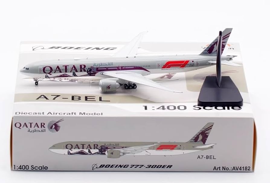 Amazon | Aviation 1:400 AV4182 Qatar Airways カタール航空 B777