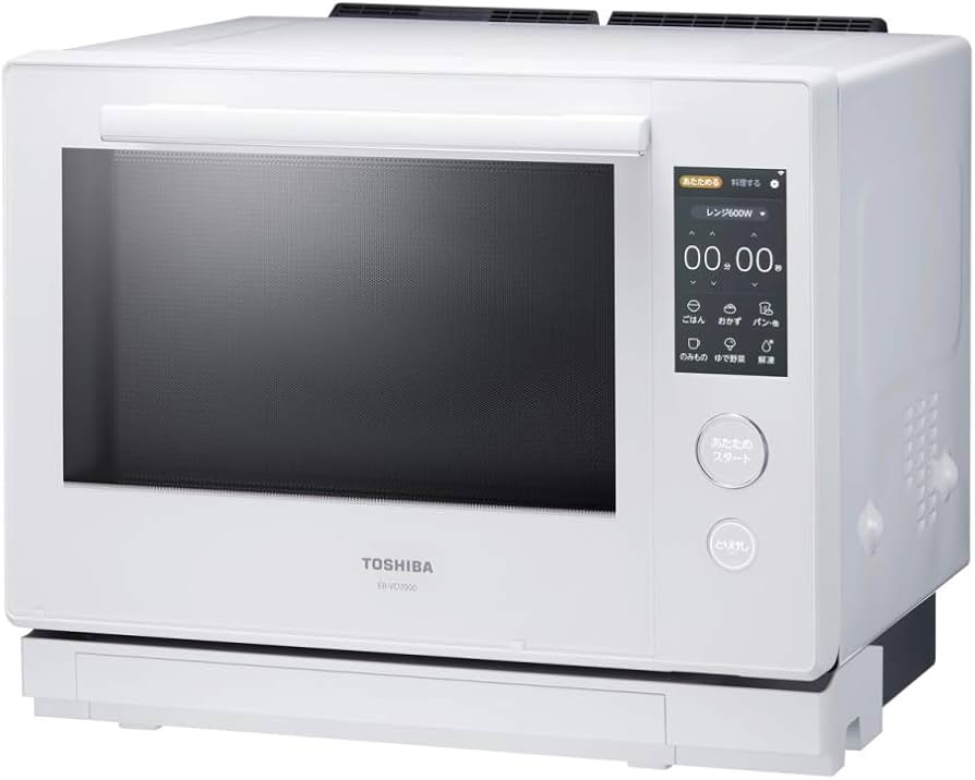 Amazon | 東芝(TOSHIBA) 過熱水蒸気オーブンレンジ 30L 石窯ドーム ER