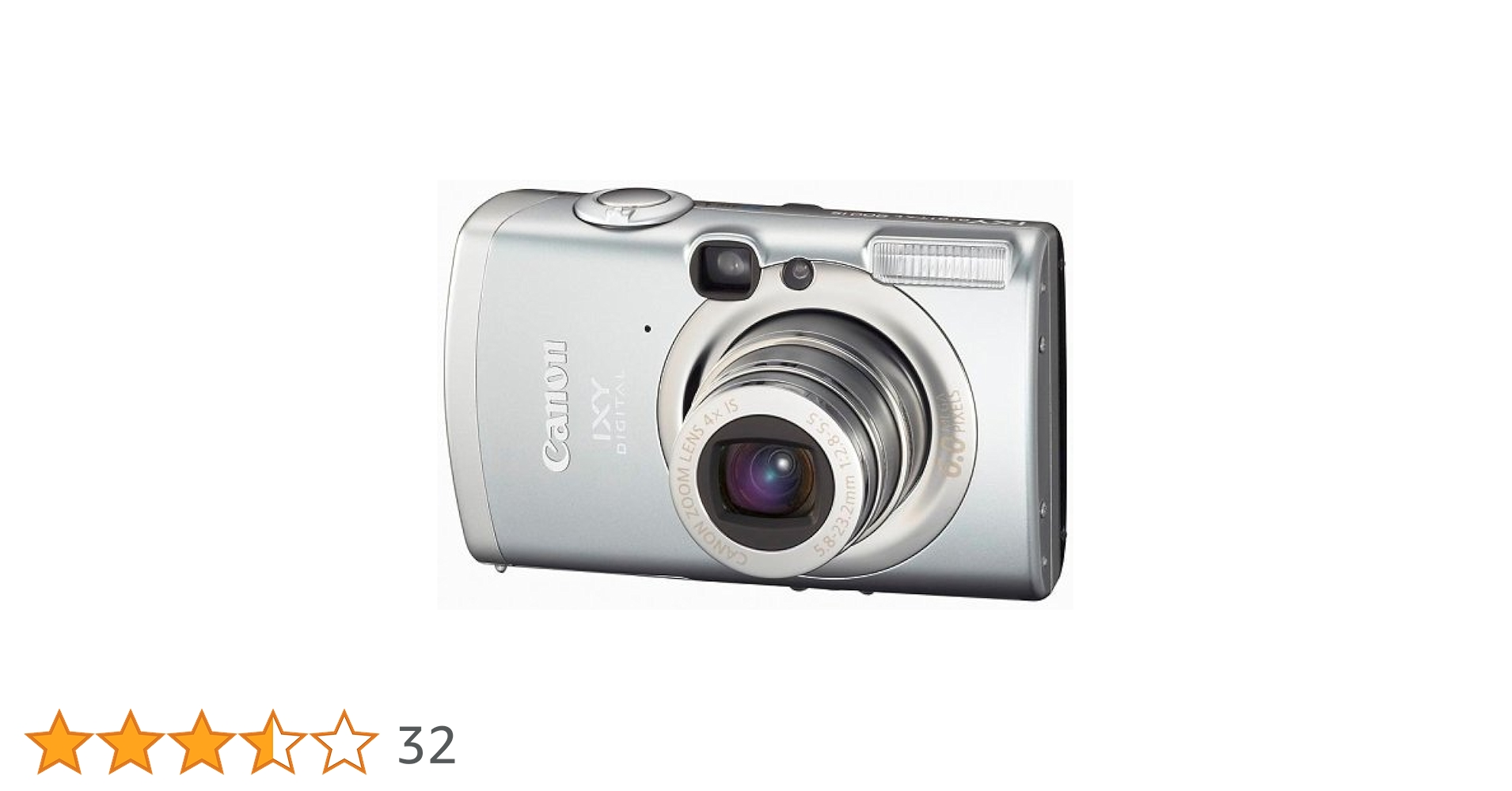 ジャンク】Canon IXY DIGITAL 800 IS シルバー Junk Canon IXY DIGITAL