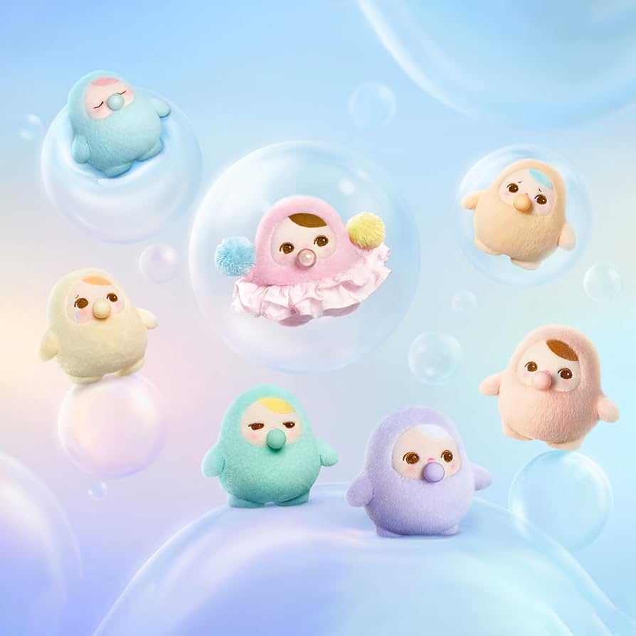 Amazon.co.jp: POP MART PUCKY BEANIE BUBBLE UP シリーズ ぬいぐるみ