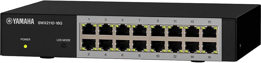 Amazon | ヤマハ シンプル L2 スイッチ SWX2110-16G | ヤマハ(YAMAHA