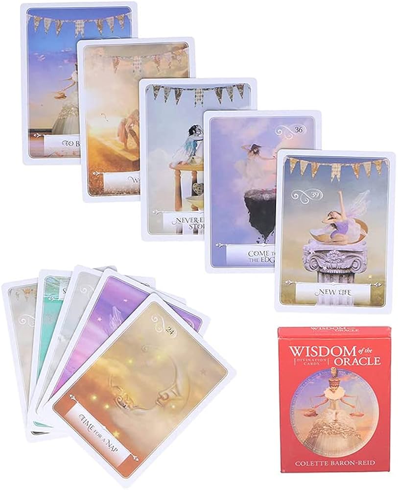 Amazon | タロットカード 知恵オラクルカード 52pcs 絶妙な紙カード