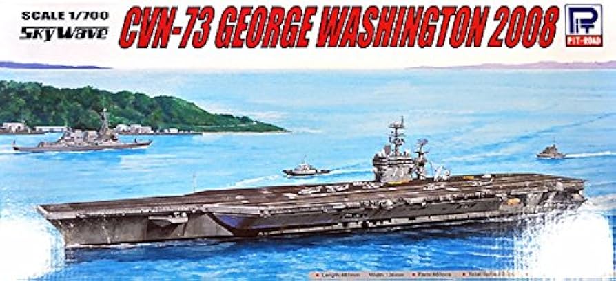 Amazon | ピットロード 1/700 CVN-73ジョージ・ワシントン2008