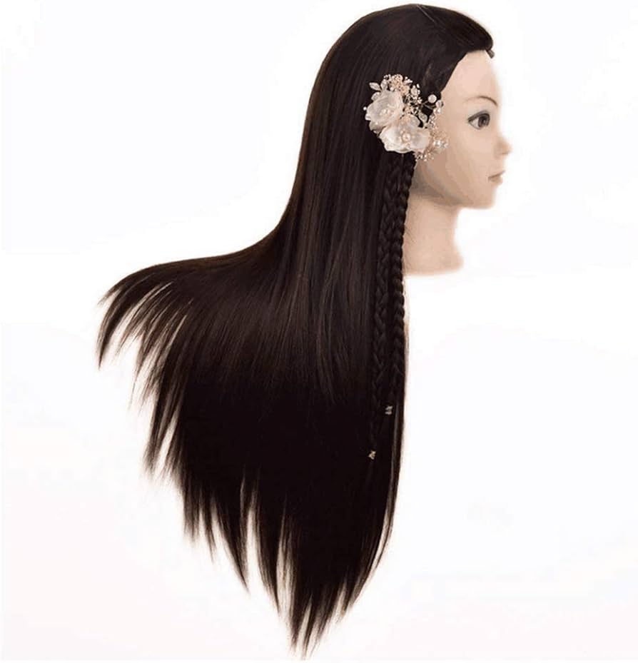 Amazon.co.jp: Ba Sha 練習用 編み込み練習用 ウィッグマネキンヘッド