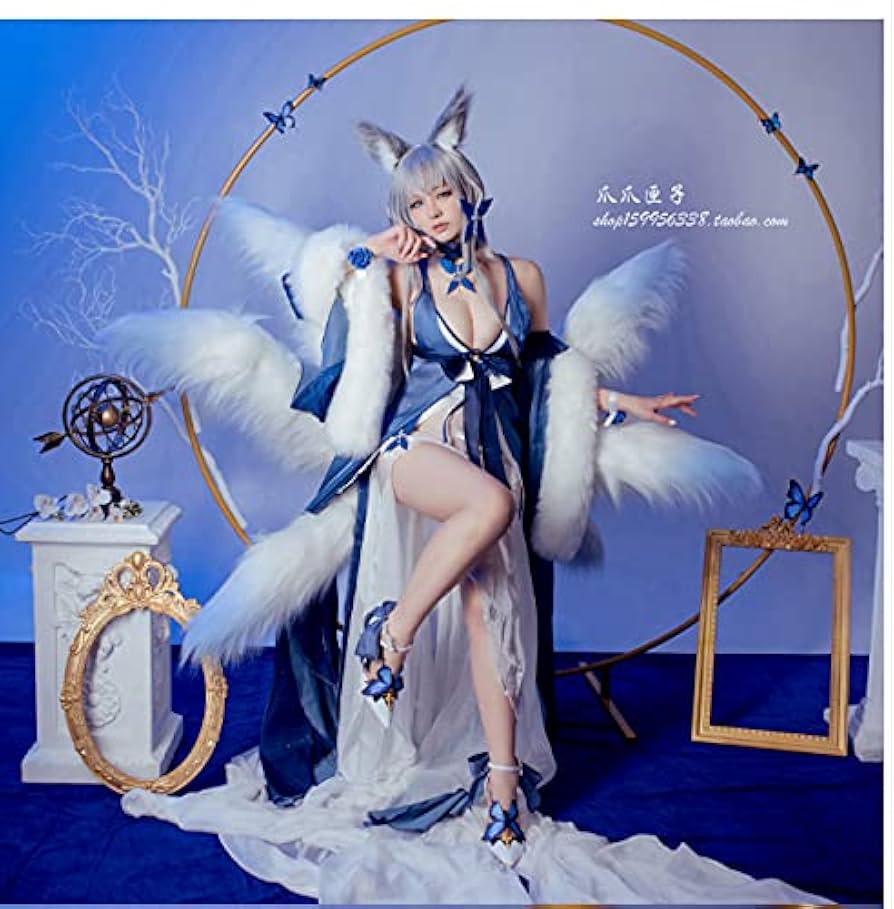 Amazon | 漫天王 耳飾り付きAzur Lane アズールレーン 信濃 コスプレ