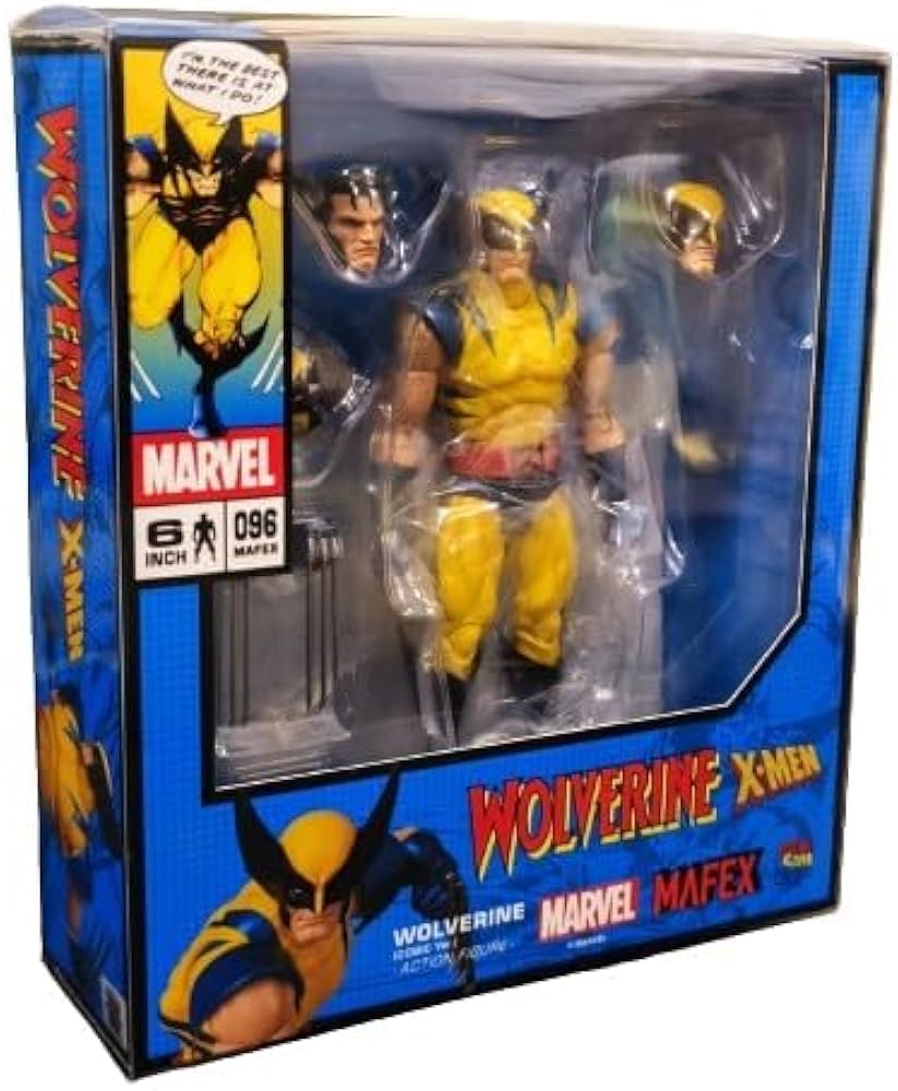 Buy MAFEX MEDICOM Toy No.096 Wolverine Comic Version Includes