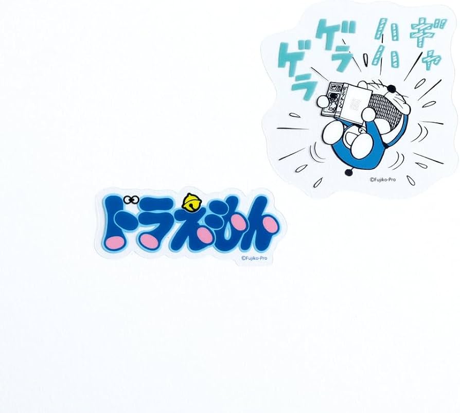 Amazon.co.jp: 藤子・F・不二雄 生誕90周年記念 クリアステッカー