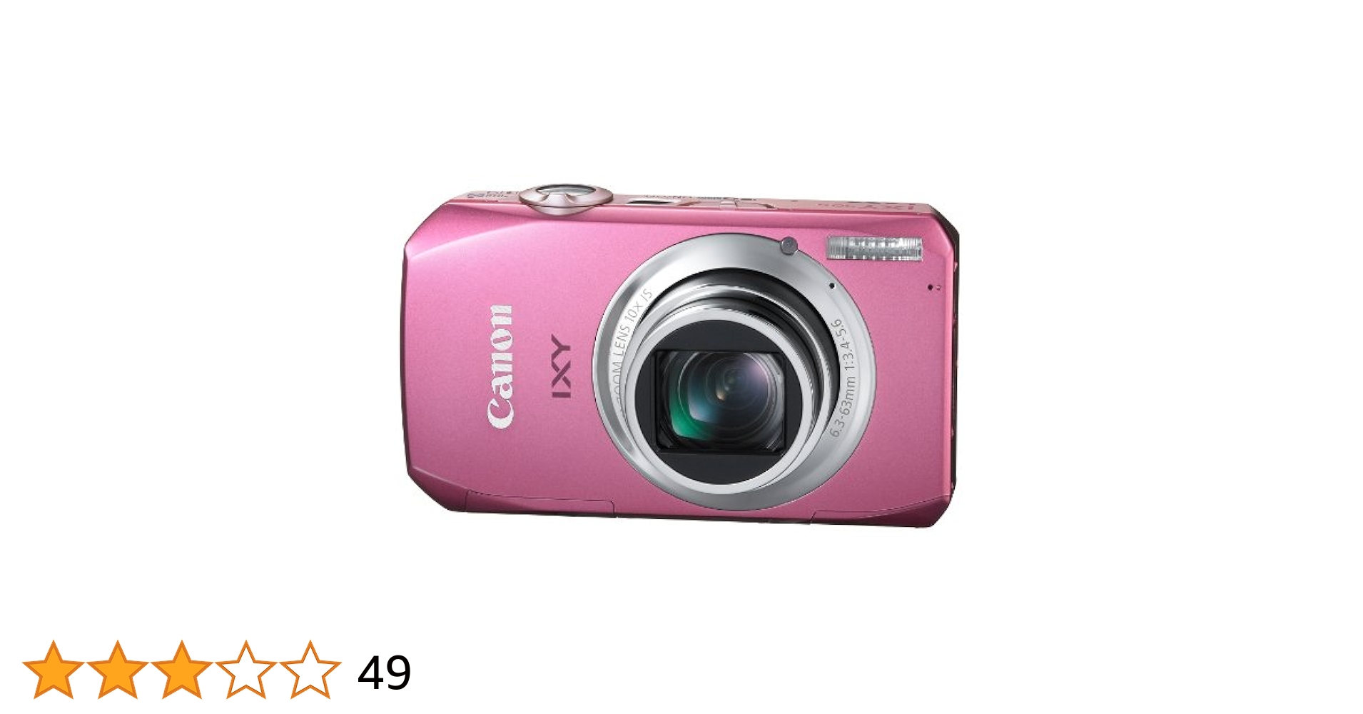 希少 レア CANON IXY50S コンパクトデジタルカメラ ピンク 希少 レア
