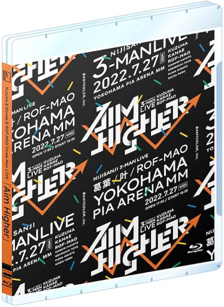 Amazon.co.jp: Kuzuha & Kanae & ROF-MAO Three-Man LIVE「Aim Higher