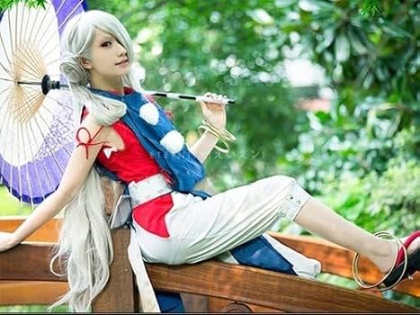 Amazon.co.jp: [えいえン] 刀剣乱舞 今剣 内番コスプレ衣装(ウィッグ