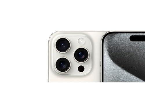Amazon.com: Apple iPhone 15 Pro Max, 256GB, White Titanium for
