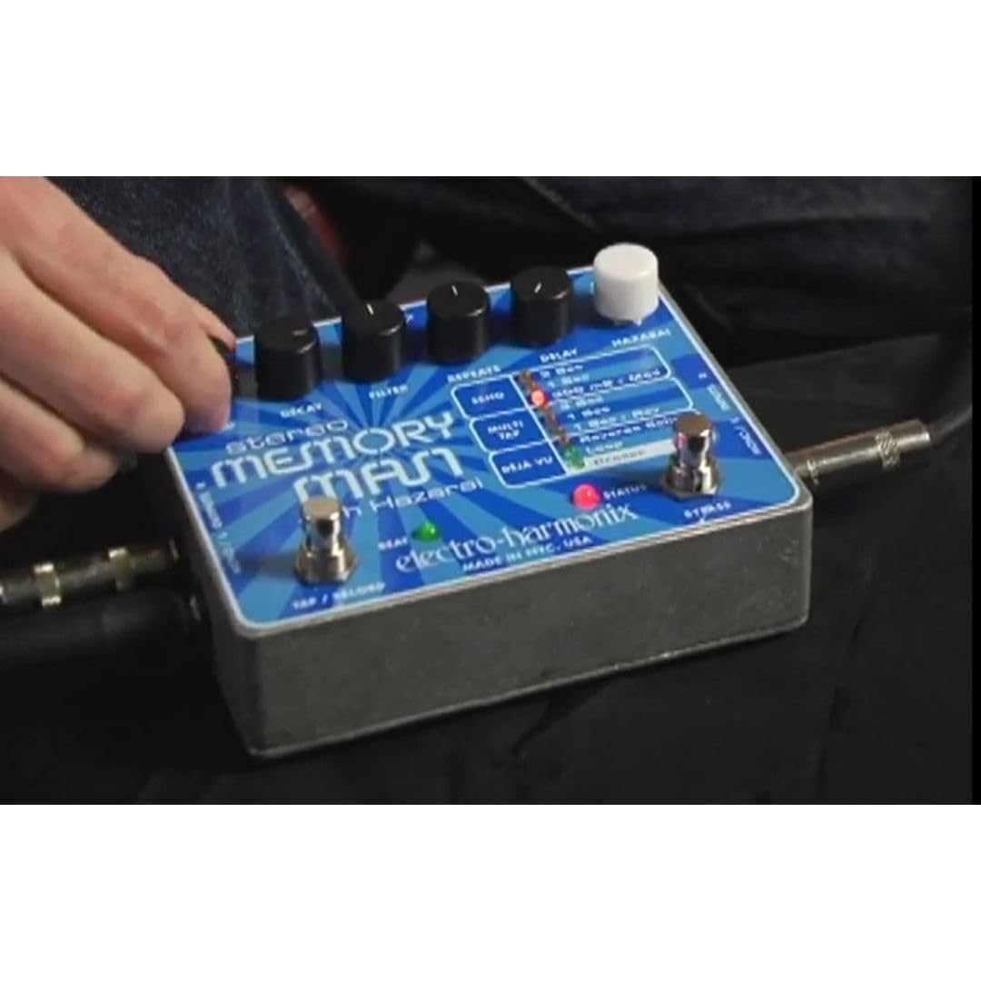 Amazon.com: Electro-Harmonix Stereo Memory Man with Hazarai Delay