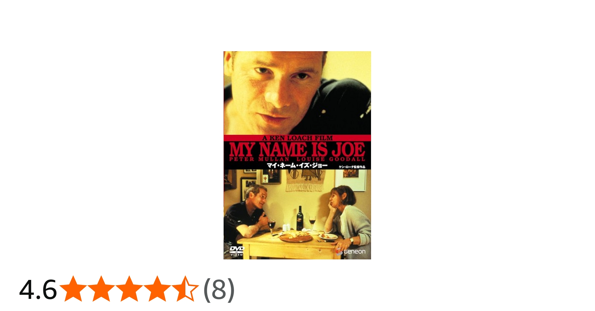 Amazon.co.jp: マイ・ネーム・イズ・ジョー [DVD] : ピーター