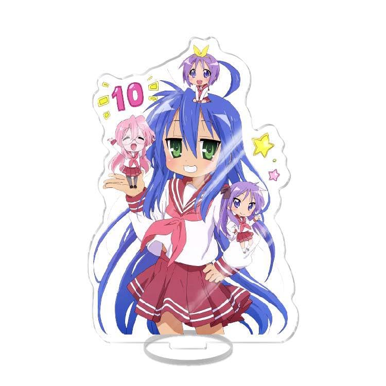 Amazon | らき☆すた アクリルスタンド 泉 こなた 柊 つかさ 柊 かがみ
