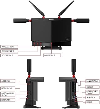Amazon.co.jp: バッファロー WXR-5700AX7S AirStation Wi-Fi 6対応