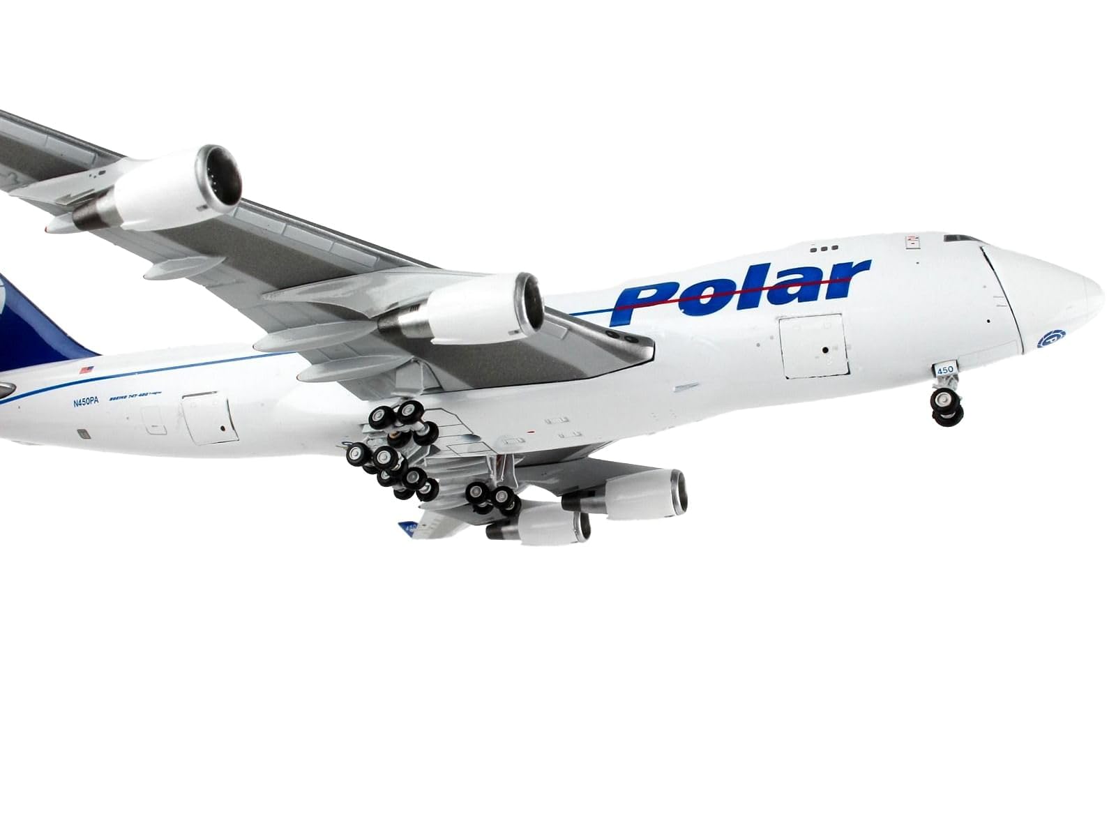 Amazon.com: GeminiJets GJPAC2013 Polar Air Cargo Boeing 747-400F