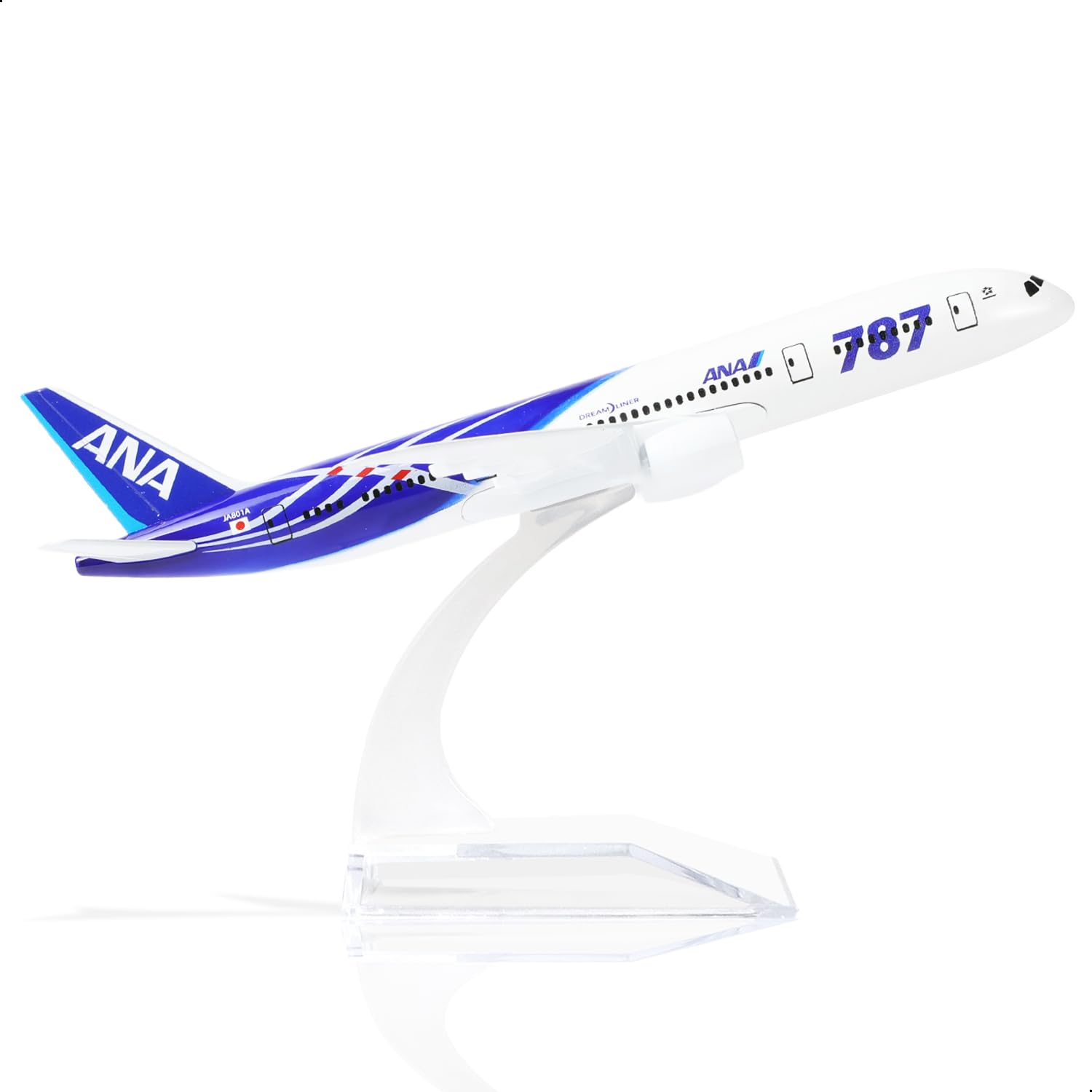 Amazon.co.jp: QIYUMOKE 1/400 ANA ボーイング787 飛行機モデル 15.5cm