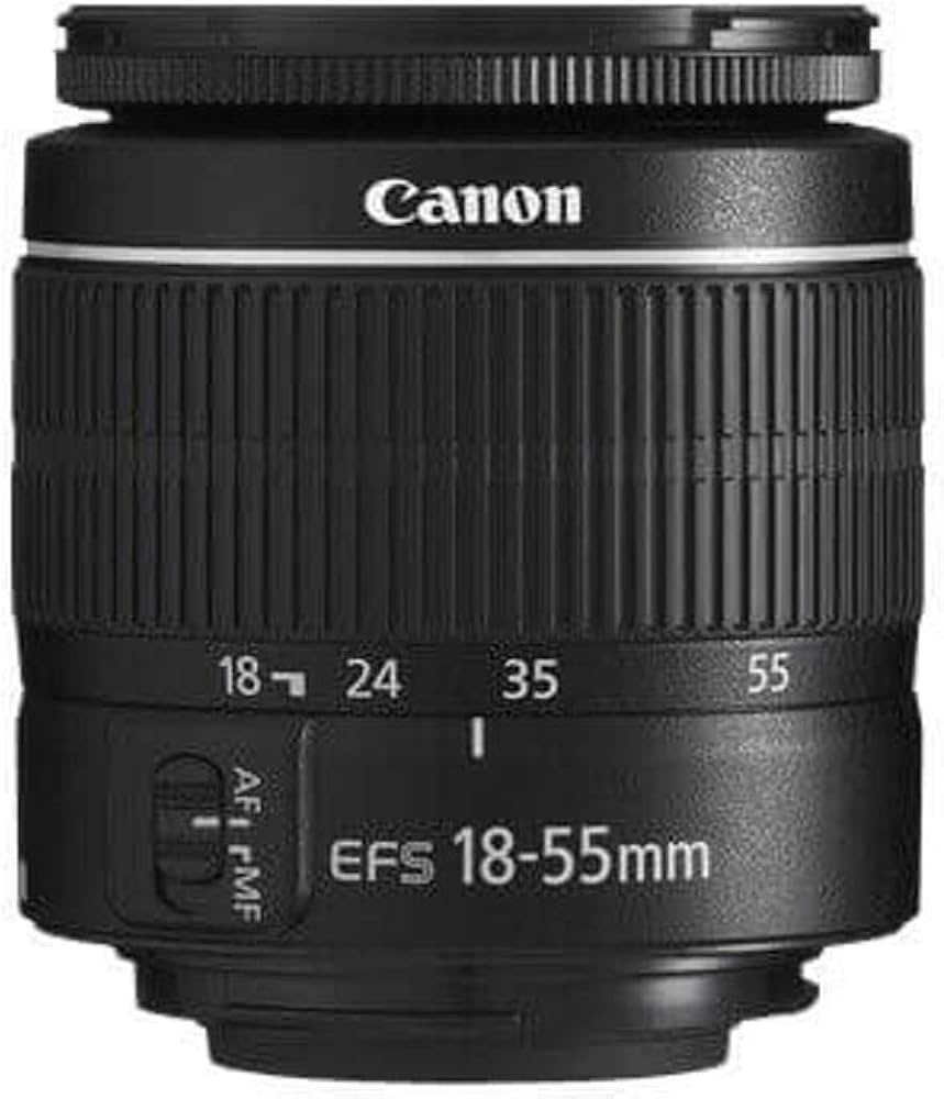Canon EF-S 18-55mm f/3.5-5.6 III Camera Lens (New in White Box
