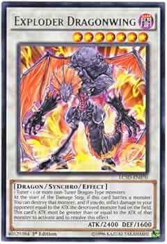 Amazon.co.jp: 遊戯王 英語版 LC5D-EN070 Exploder Dragonwing