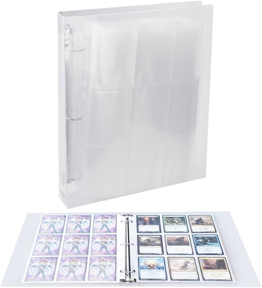 Amazon.co.jp: ZADAFINA トレーディング カード ファイル バインダー