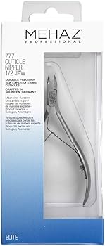 Amazon.com: Mehaz Cuticle Nipper 777, 1/2 Jaw, Stainless Steel