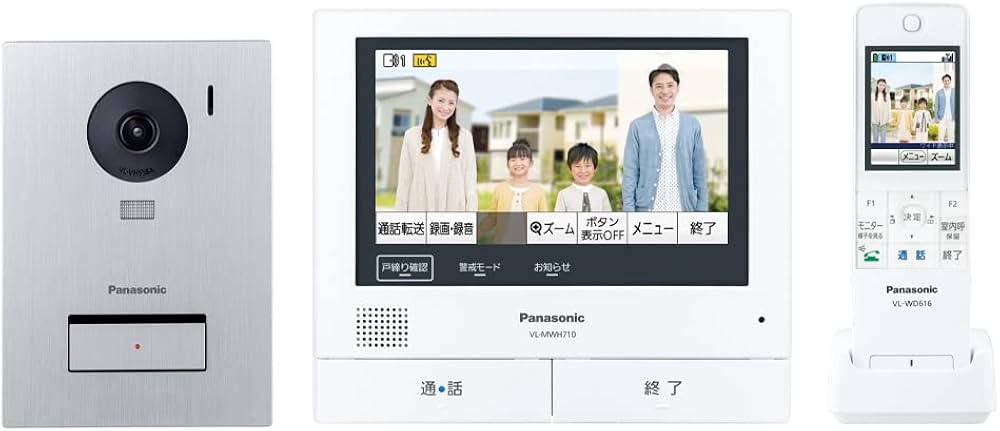 Amazon.co.jp: Panasonic VL-SWE710KS TV Door Intercom with Wireless