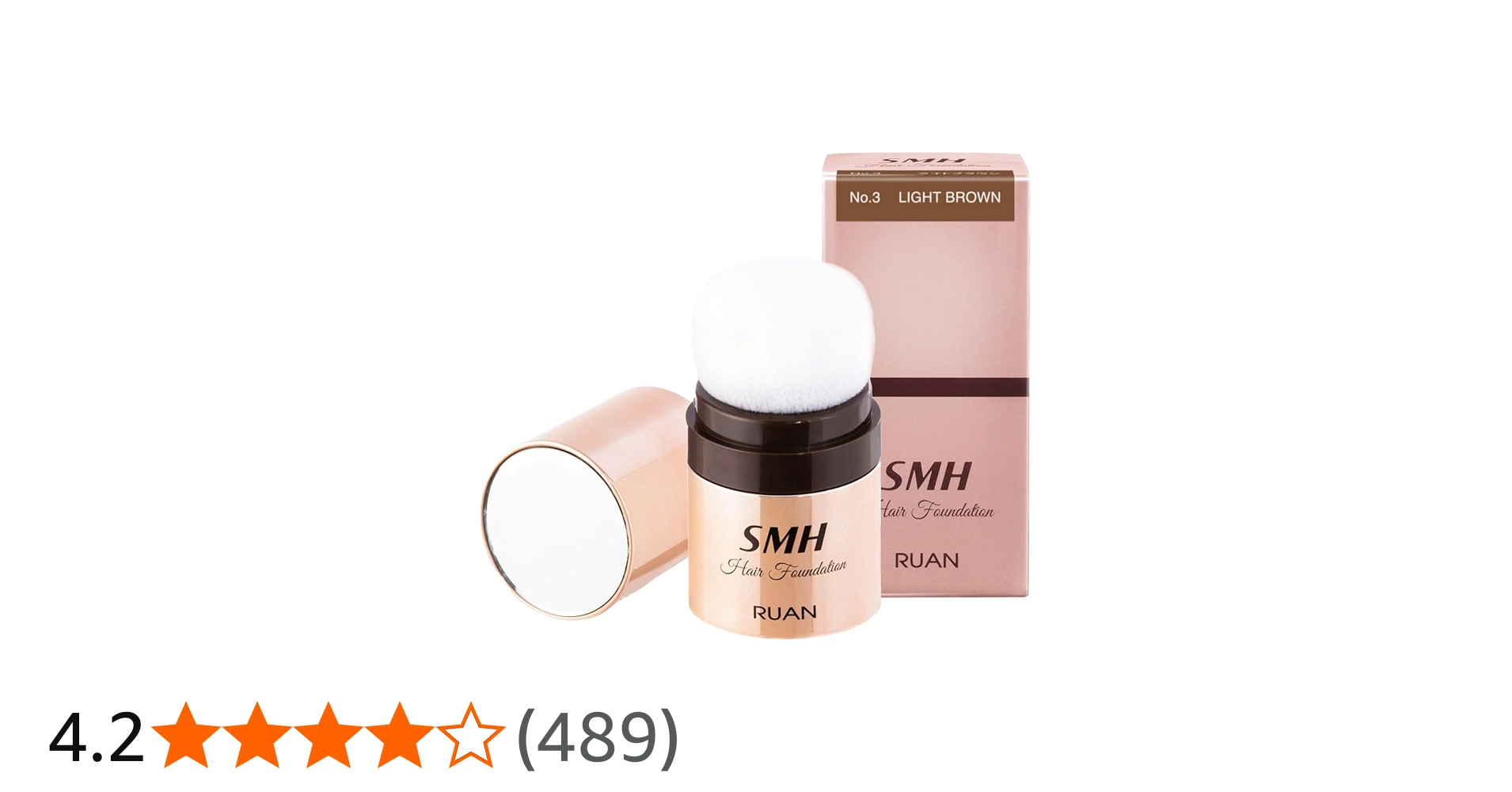 ルアン SMH 3個 ヘアファンデーション 12g No.3 ライトブラウン