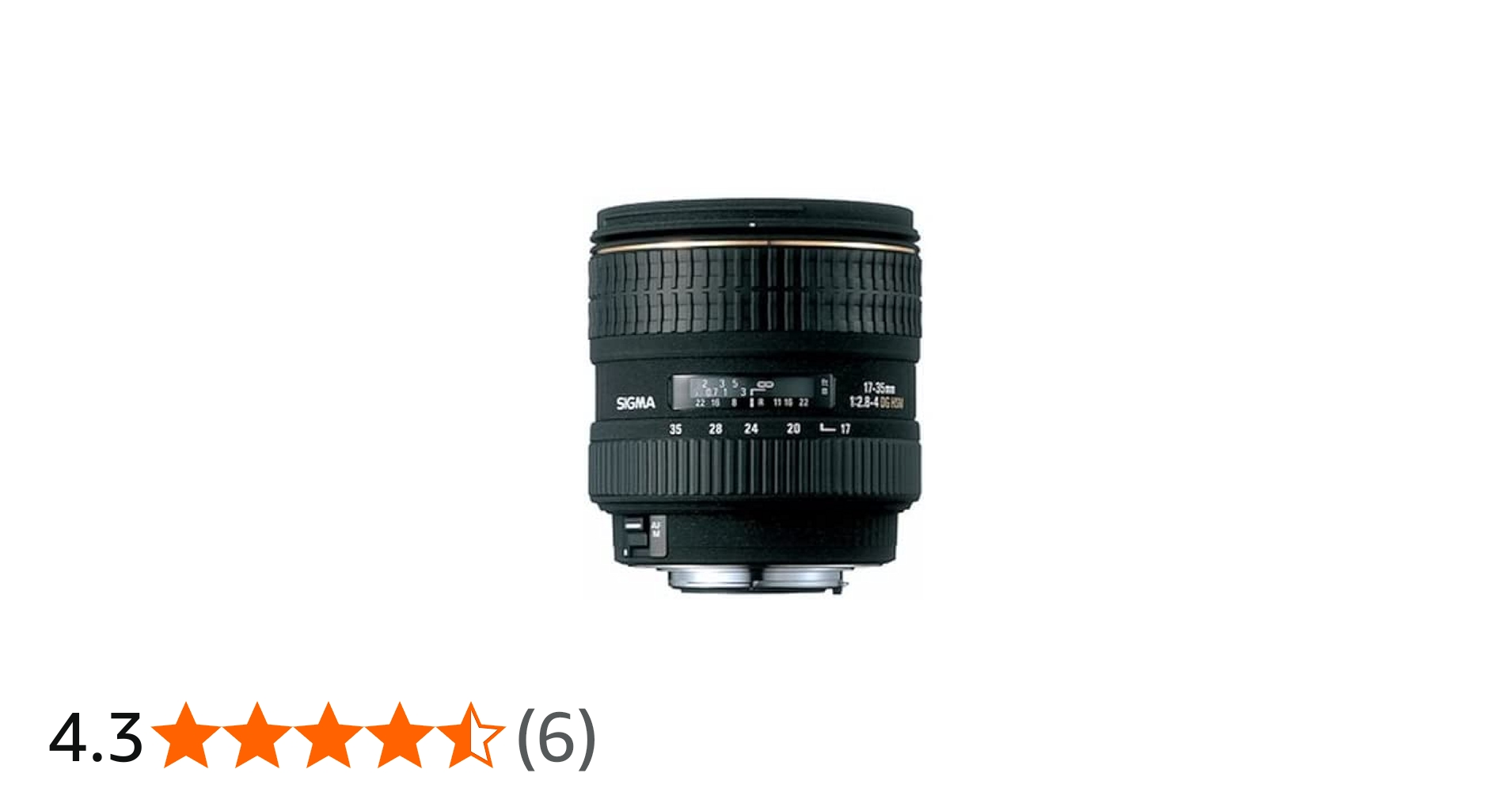 Amazon.co.jp: シグマ 17-35mm F2.8-4 EX DG ASPHERICAL ニコン用