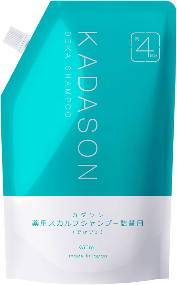 Amazon | ［医薬部外品］カダソン薬用スカルプシャンプー詰替用（でか