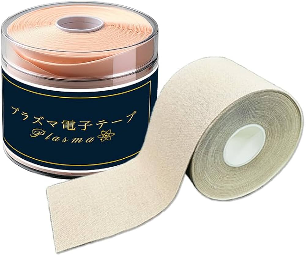 Amazon | プラズマ電子テープ 天然鉱石に電子照射加工 【肩こり