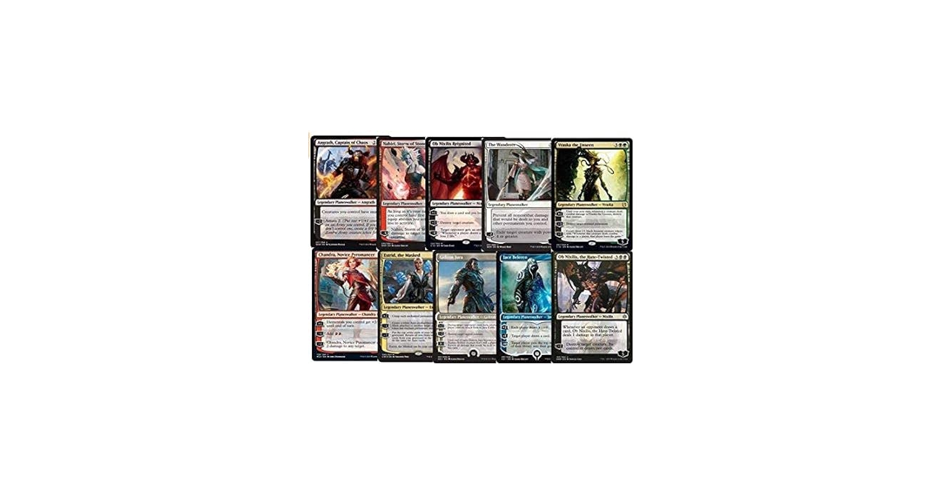 Amazon.co.jp: 10 MTG プレインズウォーカー詰め合わせ : ホビー