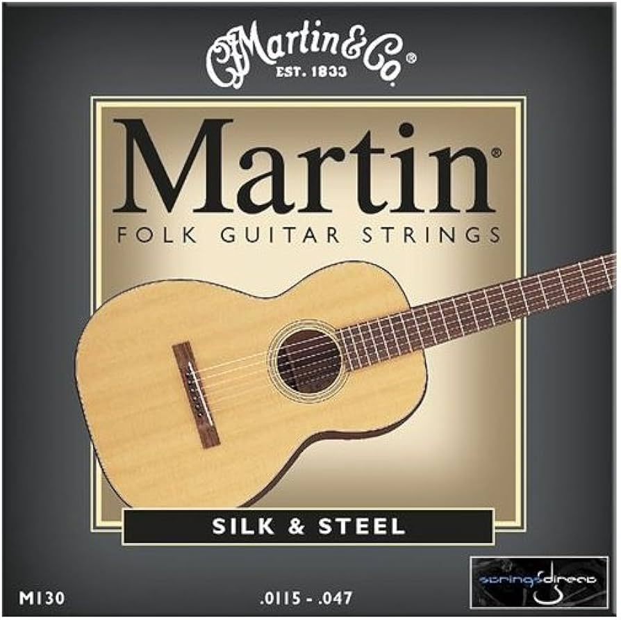 Amazon.co.jp: Martin アコースティックギター弦 ACOUSTIC (Silk&Steel
