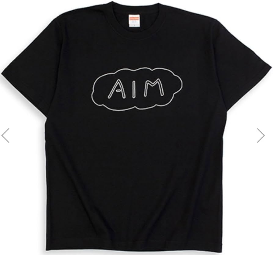 Amazon.co.jp: あいみょん AIM Tシャツ Sサイズ 黒 半袖 : ファッション