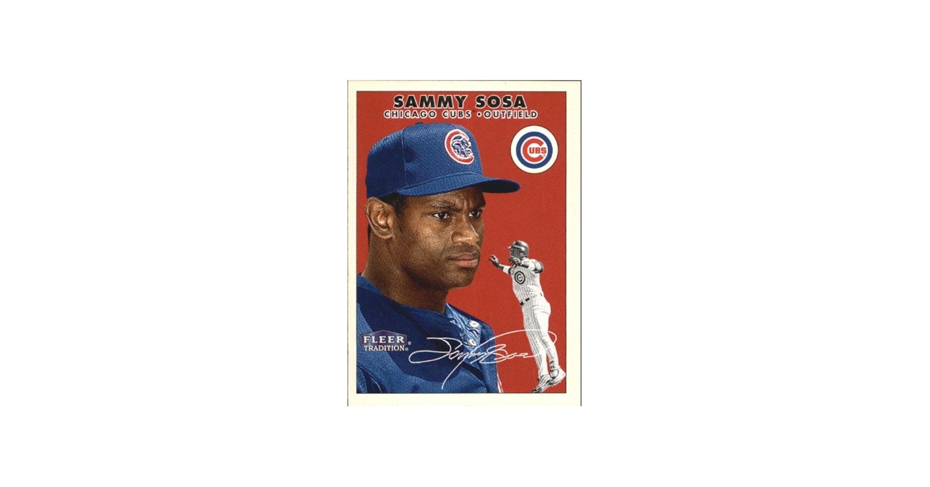 Amazon.com: 2000 Fleer Tradition Baseball Card #374 Sammy Sosa