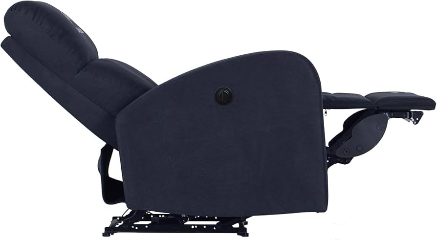 Amazon｜Contieaks 電動 リクライニングチェア ファブリック グレー 灰