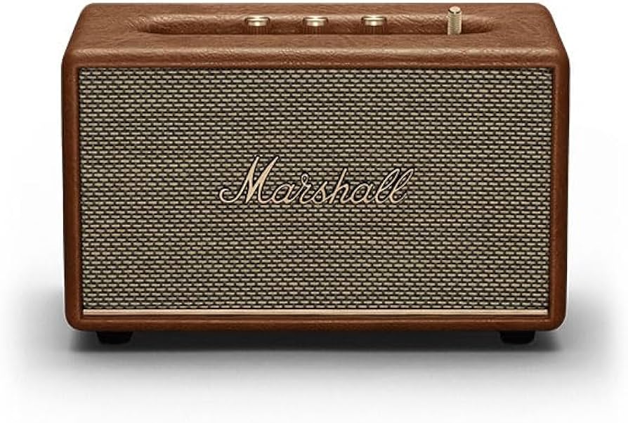 Amazon.com: Marshall Acton III Bluetooth Speaker, Brown : Electronics