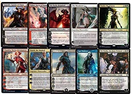 Amazon.co.jp: 10 MTG プレインズウォーカー詰め合わせ : ホビー