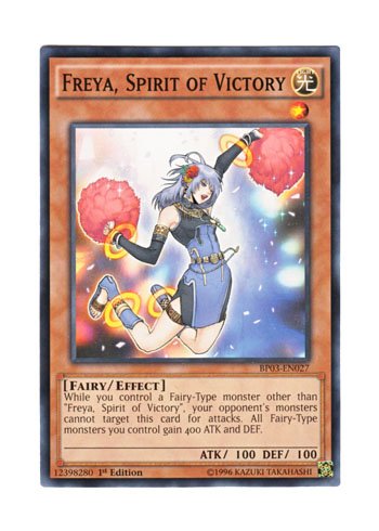 Amazon.co.jp: 遊戯王 英語版 BP03-EN027 Freya, Spirit of Victory
