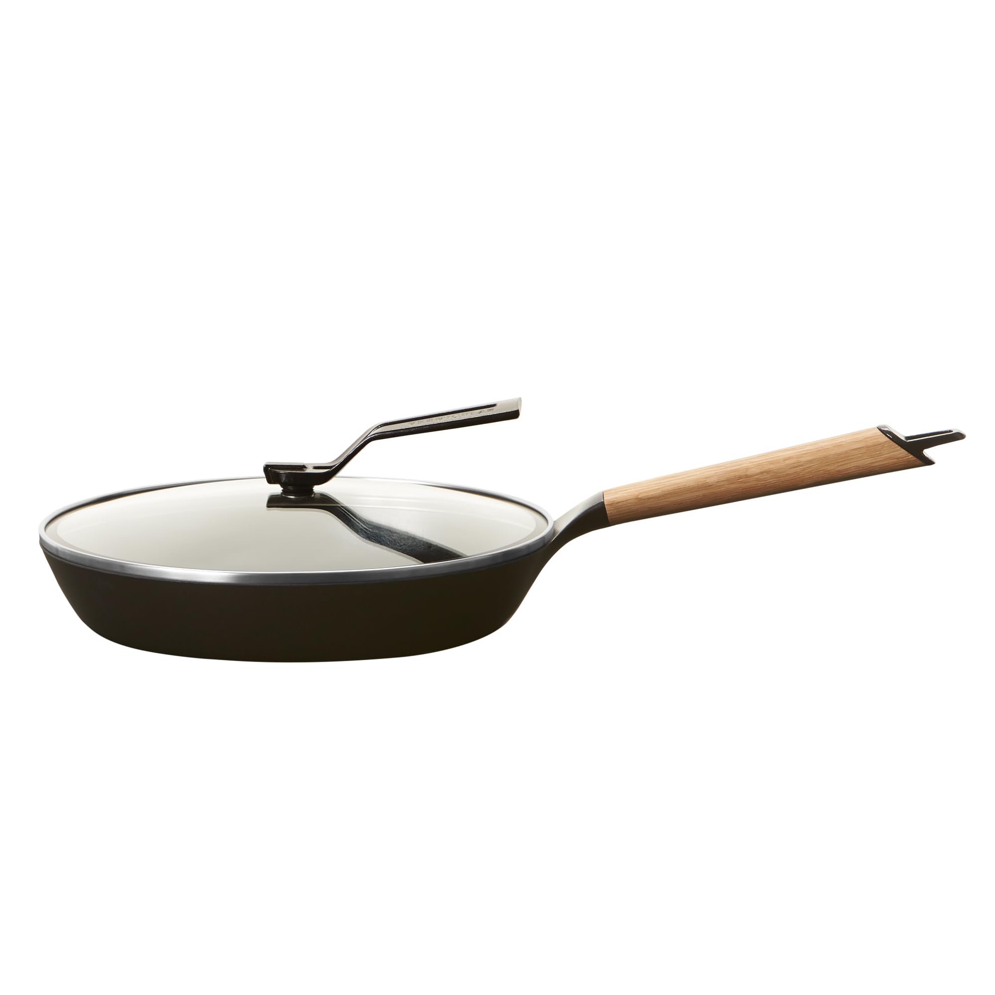Amazon.com: Vermicular Frying Pan with Glass Lid | 26cm (10.2