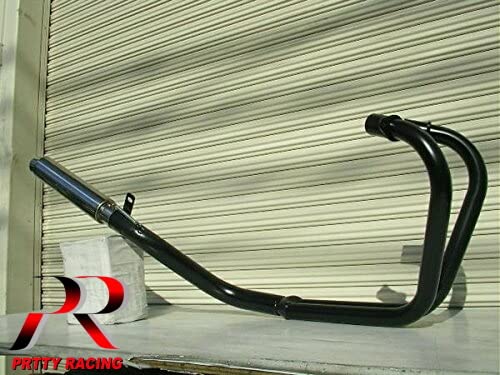 Amazon | GSX250E ザリ 50.8π 2-1管 タイプ1 サイレンサー ブラック