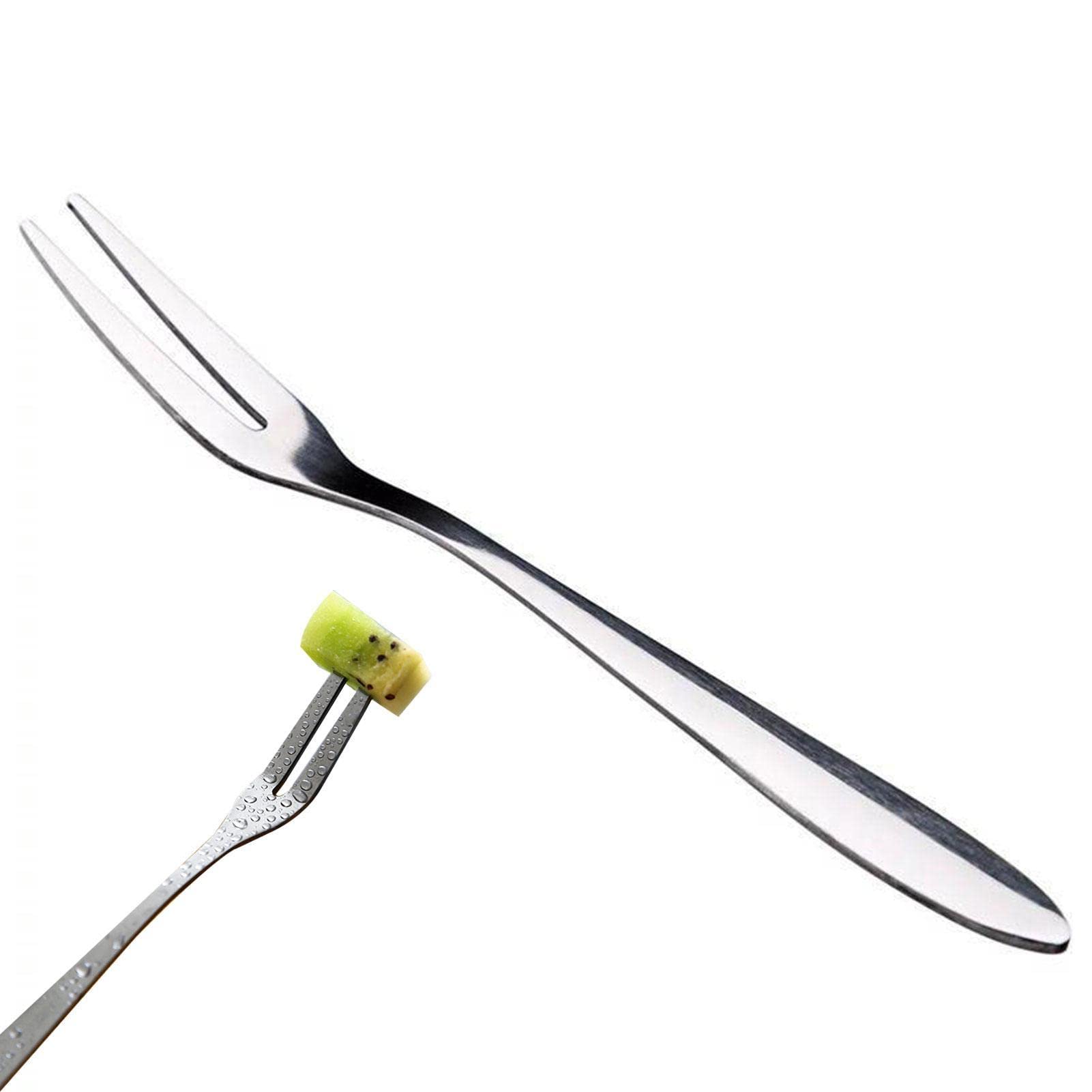 Amazon.co.jp: フルーツフォーク、ステンレススチールデザートフォーク