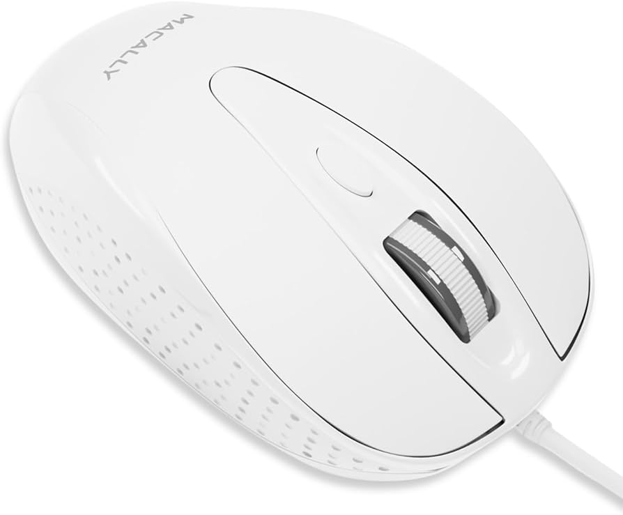 Amazon.com: Macally USB Wired Mouse with 3 Button, Scroll Wheel