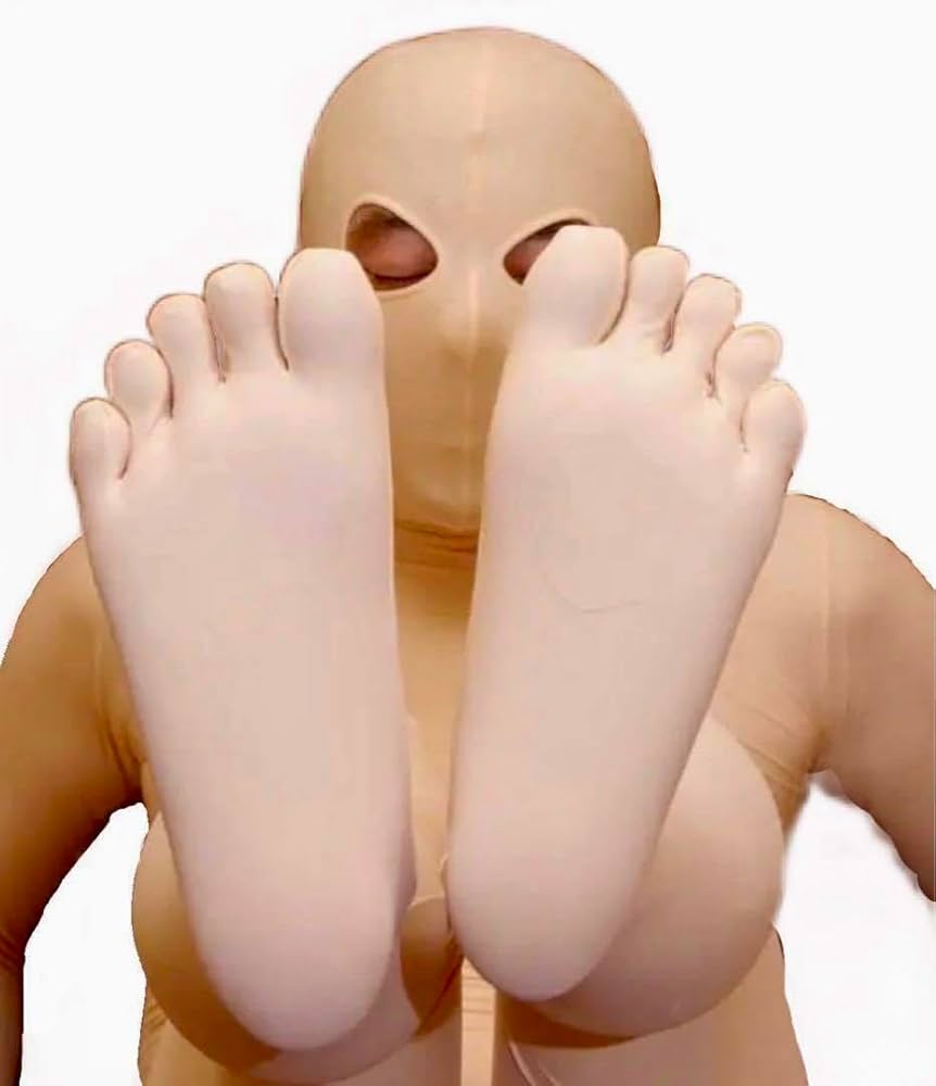 Amazon.co.jp: 。Sサイズ眼穴ハイグレード生地着ぐるみ肌タイツ足指