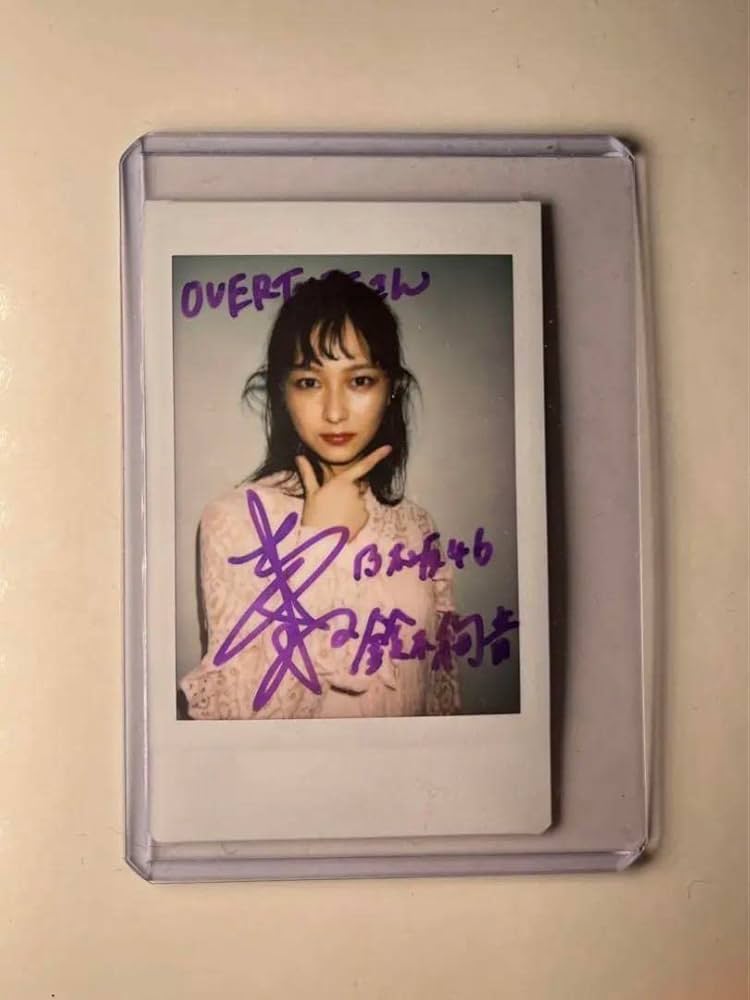 Amazon.co.jp: 鈴木絢音 直筆サイン入り チェキ 乃木坂46 抽プレ