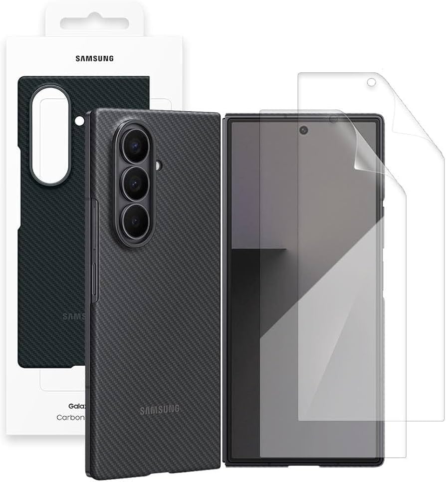 Amazon.co.jp: SAMSUNG Galaxy Z Fold7 Carbon Shield Case 純正