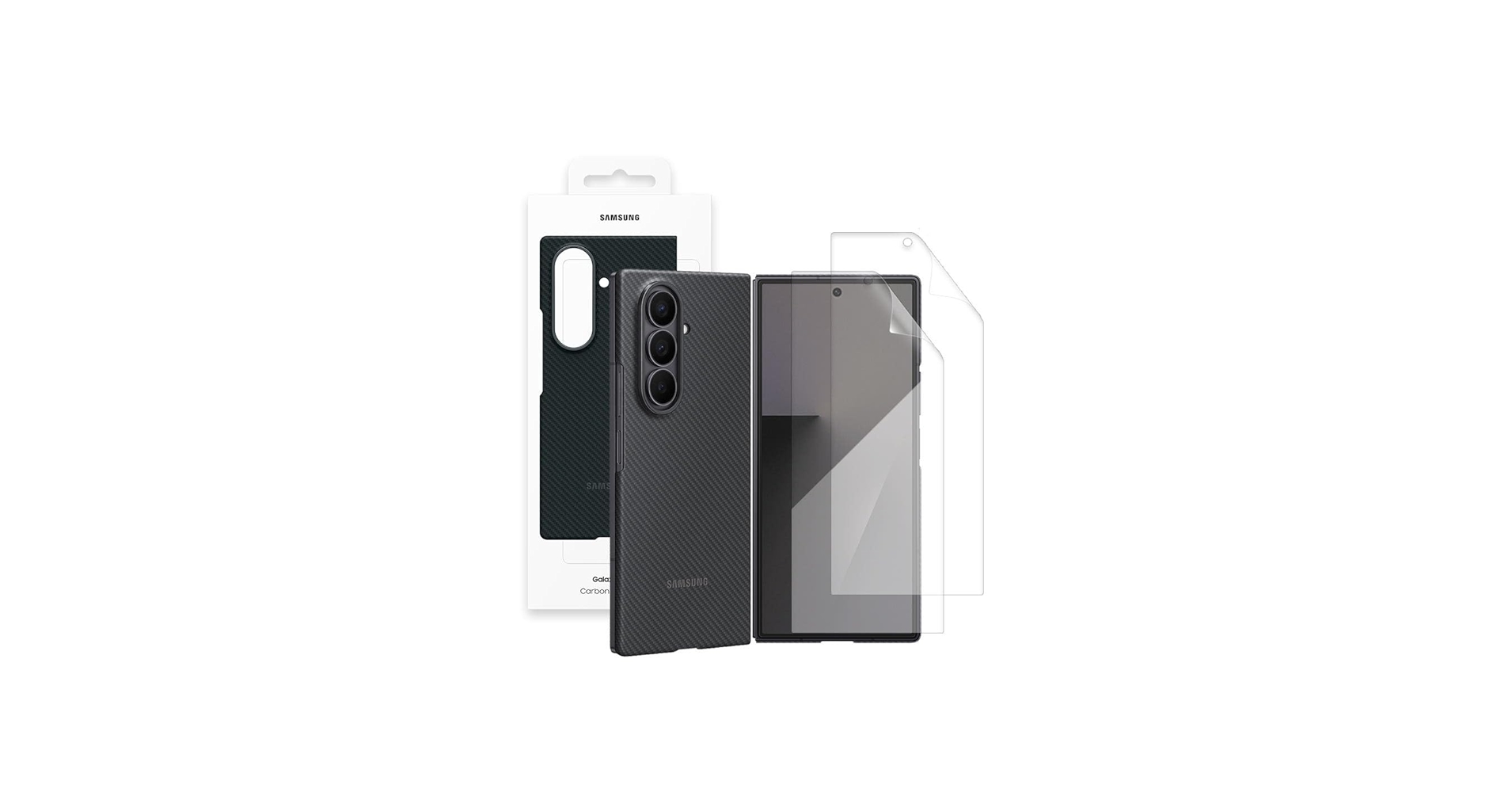 Amazon.co.jp: SAMSUNG Galaxy Z Fold7 Carbon Shield Case 純正