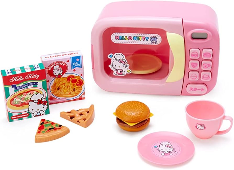 Amazon.co.jp: サンリオ(SANRIO) ハローキティ ミニ電子レンジセット