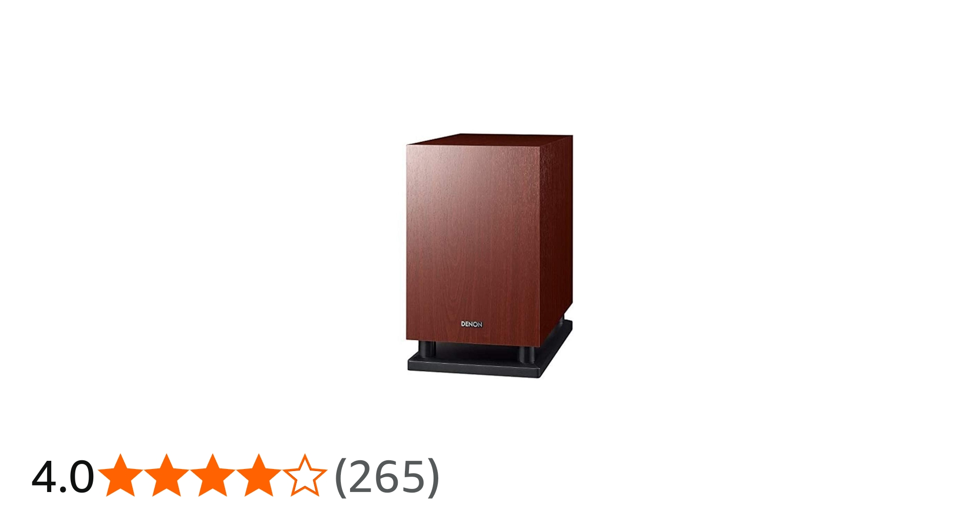 Amazon.co.jp: デノン Denon DSW-37 最大出力100W(PEAK)で迫力の重低音